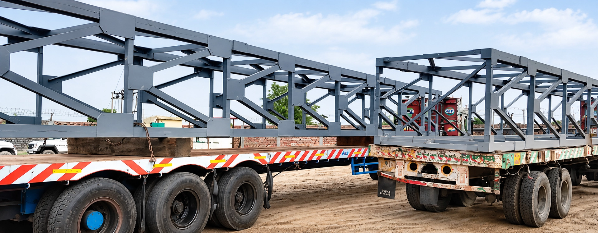 Heatmax fabricated structures on trailers for site delivery